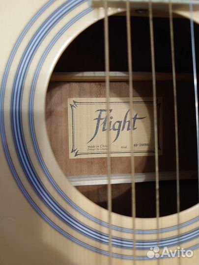 Акустическая гитара Flight AD-200 NA