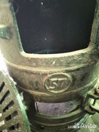 Печь буржуйка чугунная СССР