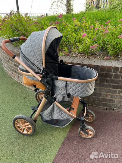 Детская коляска с автолюлькой 3 в 1