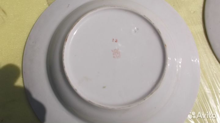 Фарфоровые тарелки СССР