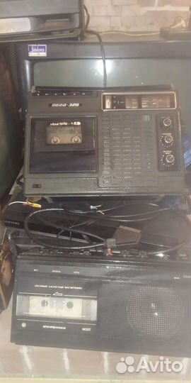 Кассетный магнитофон вега 326