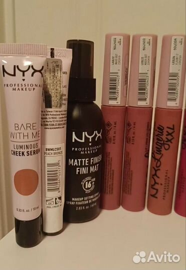 NYX новое жидкая помада и карандаш