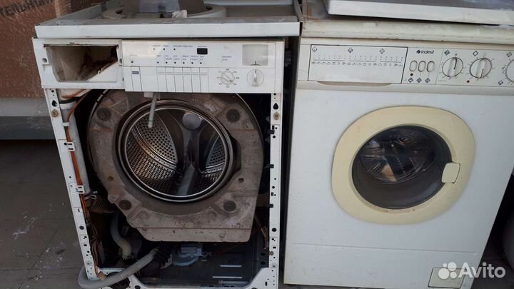 Стиральная машина бу bosch и индезит на запчасти