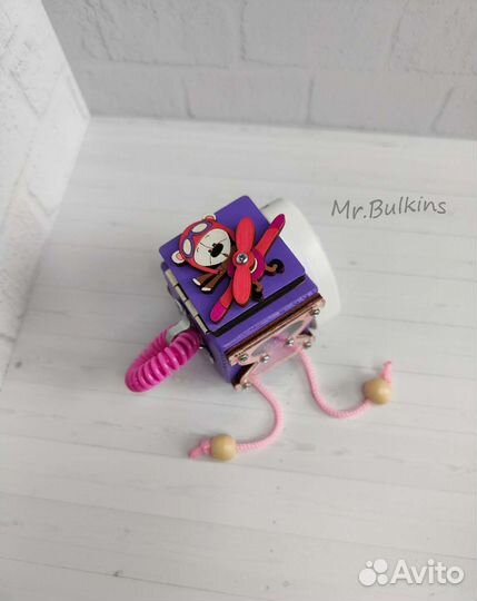 Развивающий бизикубик дорожный