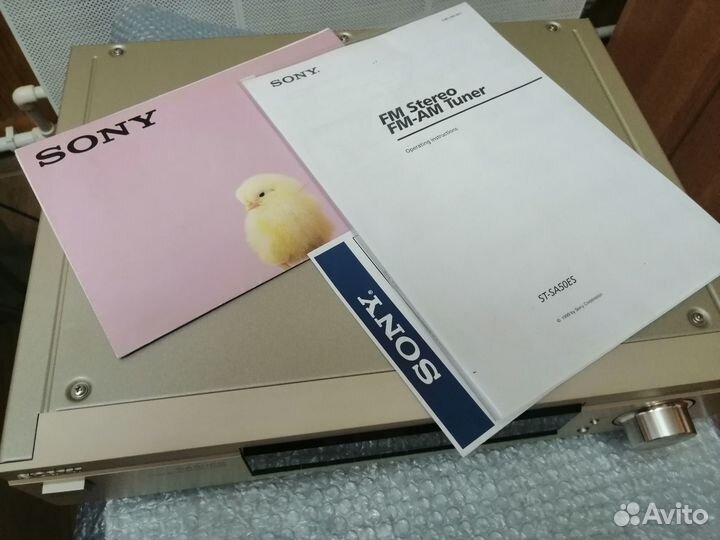 Тюнер Sony ST-SA 50 ES gold series