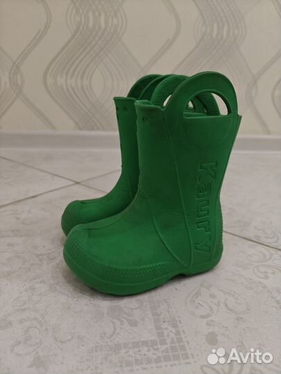 Детские резиновые сапоги 23 размер