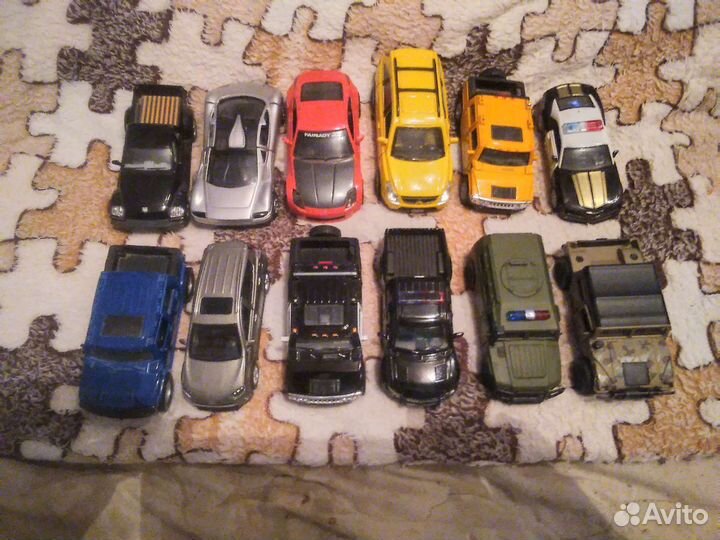 Машинки 1:43 и 1:60