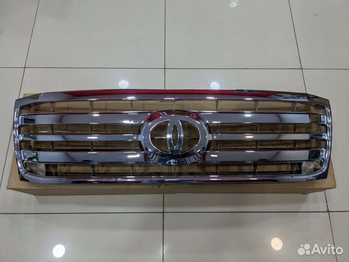 Решётка радиатора хром land cruiser 100 2005-2007