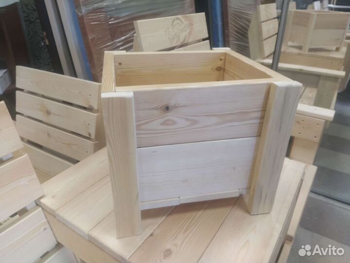 Кашпо горшок для цветов/ ящик для цветов