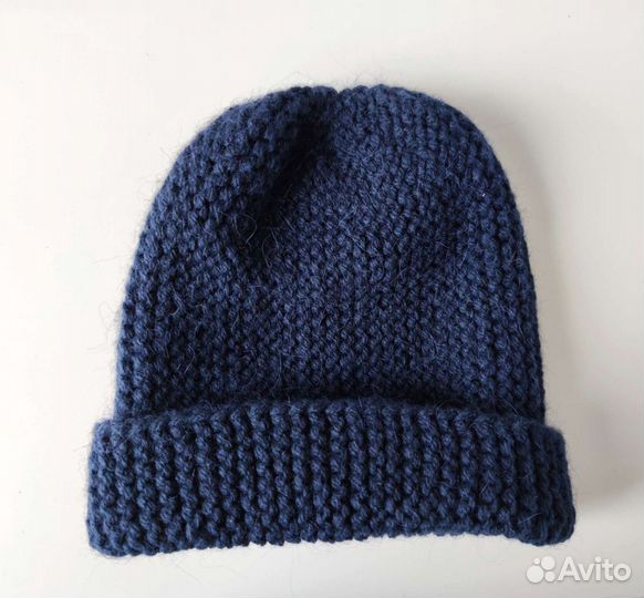 Шапка шерсть ручная работа