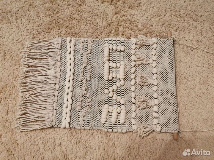 Панно хлопок макраме 52х31см stradivarius