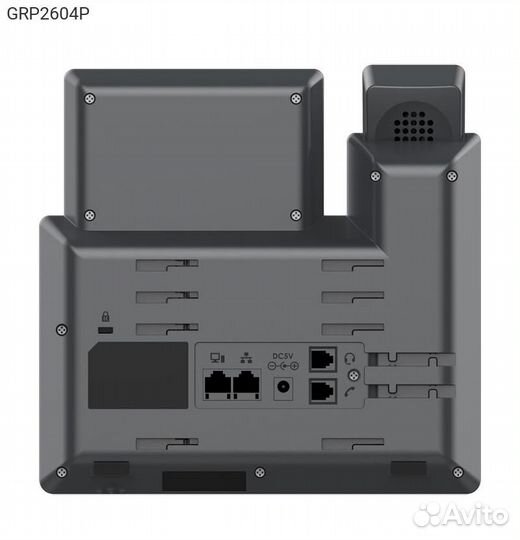 IP-телефон grandstream GRP2604P SIP без бп Чёрный