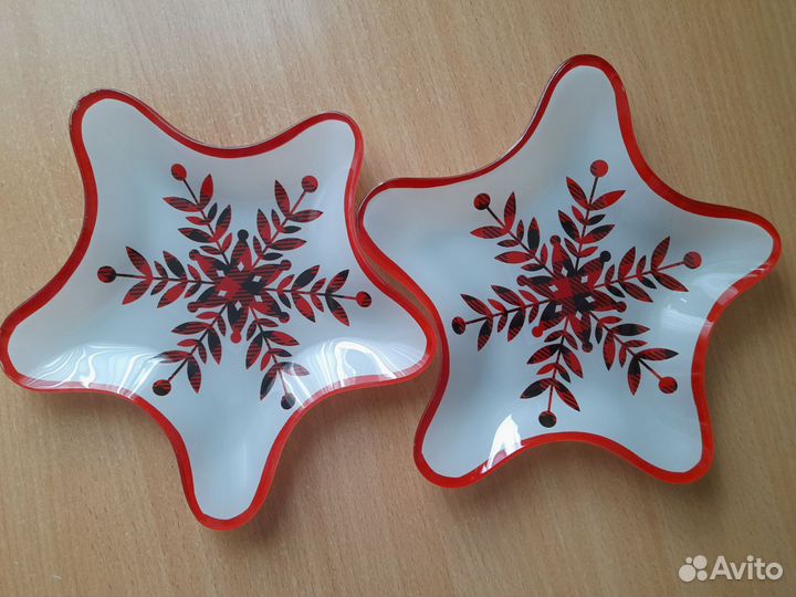 Тарелка Звезда фигурная