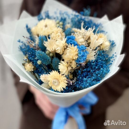 Букеты из сухоцветов