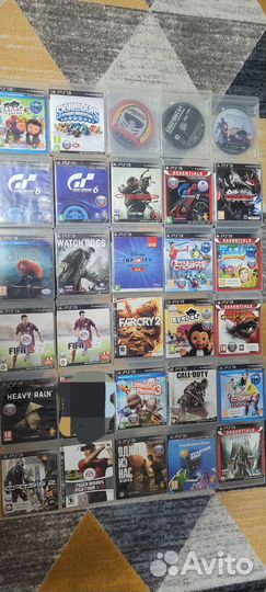 Продам ps3 прошитая и диски на ps3