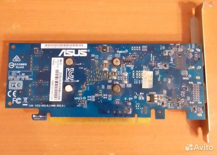 Видеокарта gt 1030