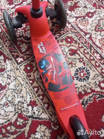 Самокат детский трехколесный бу