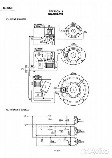 Колонки Sony ss g55 La Voce