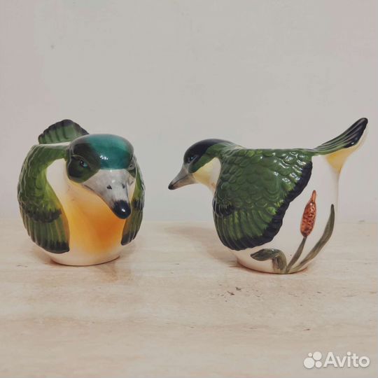 Утки-мандаринки, пара