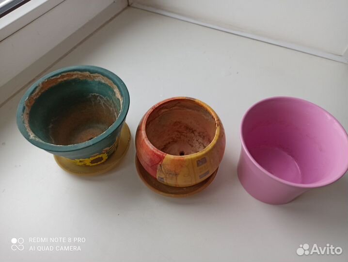 Керамические горшки для растений