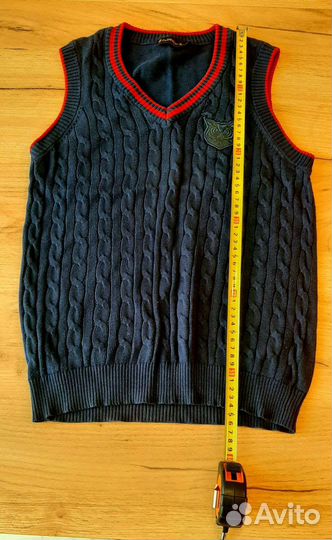 Жилет для мальчика в школу