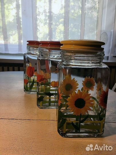 Банки для продуктов стекло