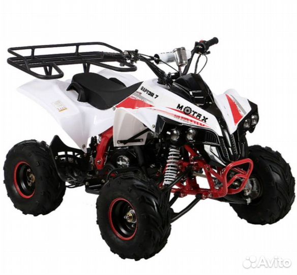 Квадроцикл бензиновый motax ATV Raptor LUX 125 сс