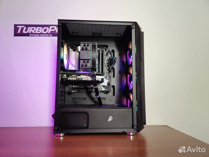 Игровой компьютер Intel i5 12400 и RTX 4060
