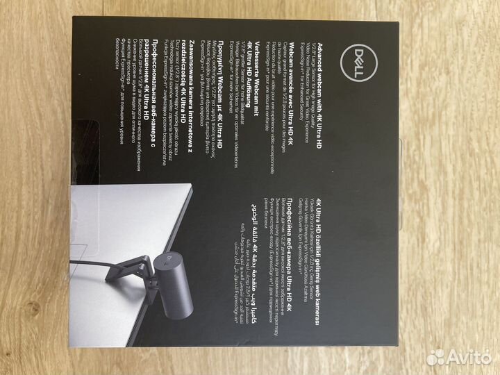 Профессиональная вебкамера Dell wb7022 4k