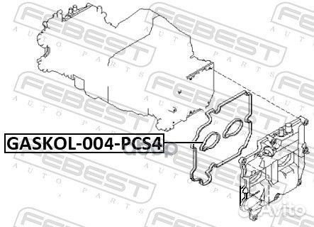 Кольцо уплотнительное свечного колодца Subaru E