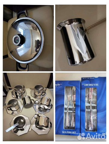 Новые оригинал столов. приборы Zepter 12 предм
