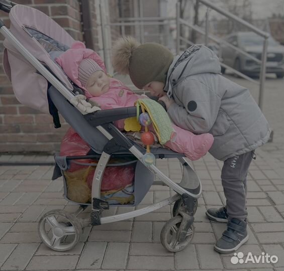 Прогулочная коляска babyton cosmo pink