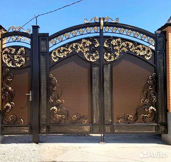 Кованные ворота