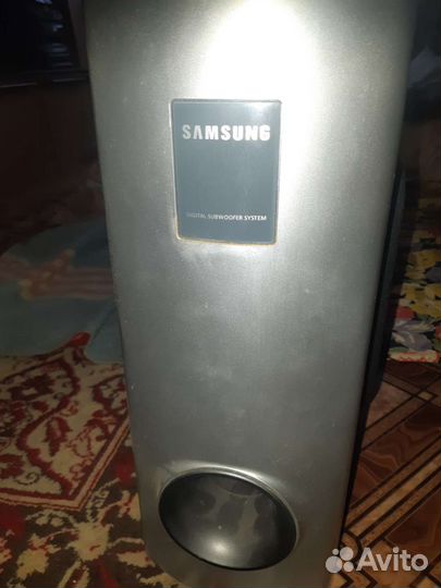 Сабвуфер и колонки