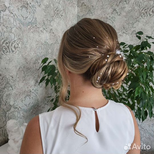 Свадебные и вечерние прически, косы
