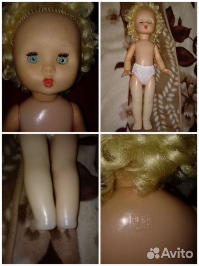 Куклы гдр, СССР, медведь СССР