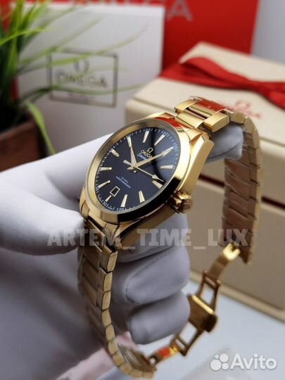 Omega Seamaster Aqua Terra мужские часы механика