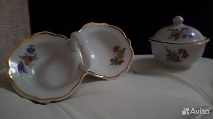 Набор для специй, фарфор Дулево