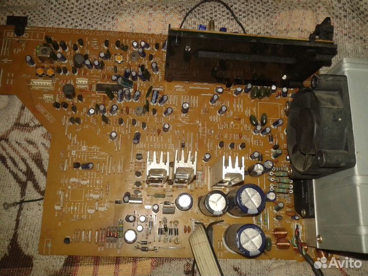 Музцентр Samsung MAX N55 разбор платы STK402-090