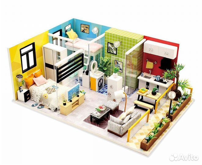 Конст-р интерьерный Квартирный вопрос, с подсветко