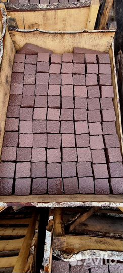 Брусчатка колотая от 100 м2
