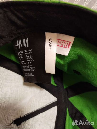 Кепка детская на ребенка 2-4 годика