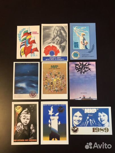 Календари Олимпиада-80, защита мира