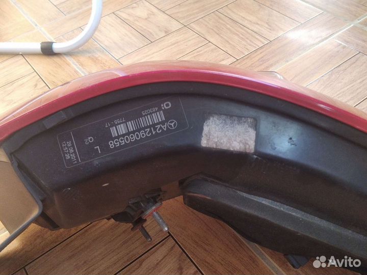 Фонарь левый w212 дорест