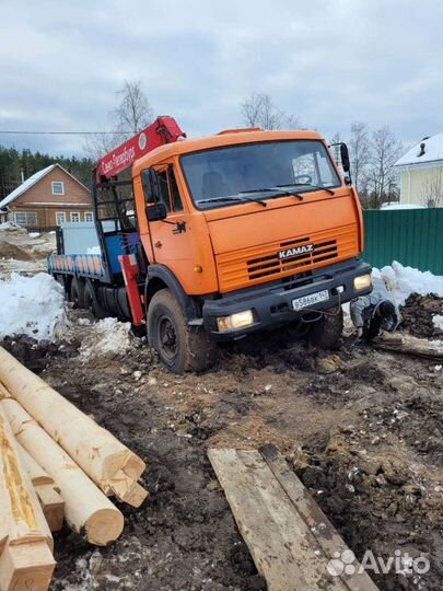 Услуги манипулятора камаз вездеход