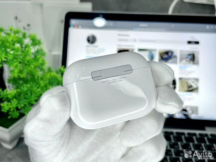 Наушники Airpods Pro 2 (Гарантия, Чехол)