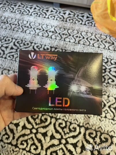 LED лампы LT WAY диоды H7