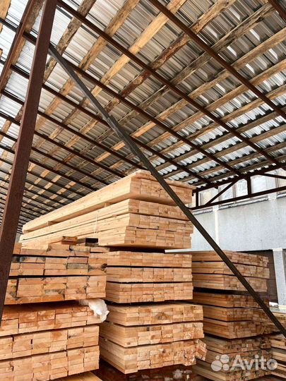 Доска обрезная 50х150х6000мм от производителя