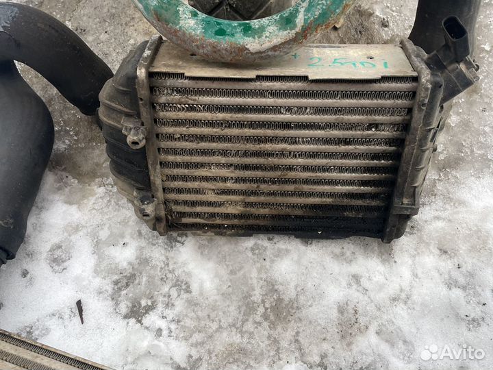 Интеркулер audi volkswagen 1.9 -2.5 tdi