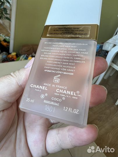 Chanel coco mademoiselle мист для волос